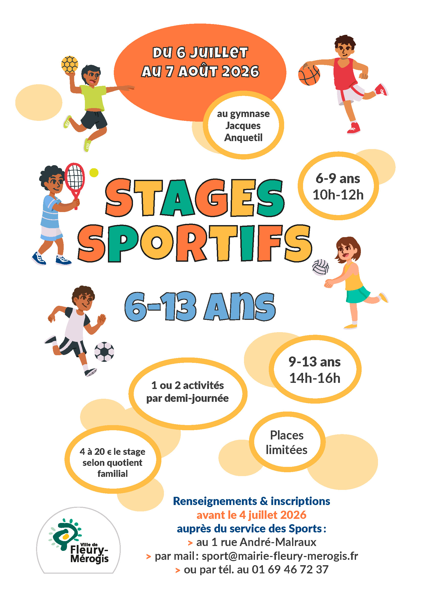 2026 07 06 stage sportif 6 13 ans